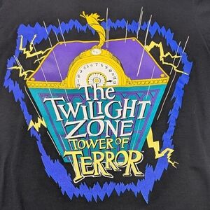 90s Twilight Zone Tower of Terror Shirt-M